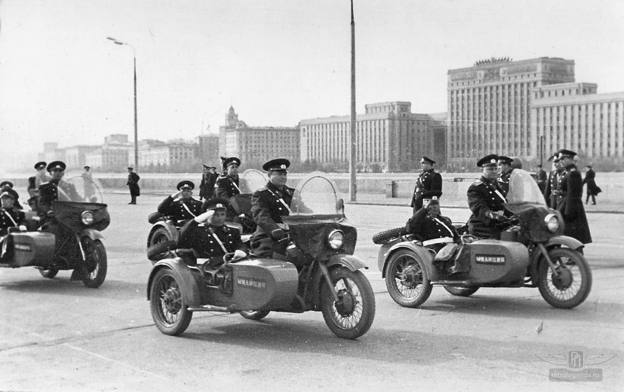 Мотоцикл м 62 милиция