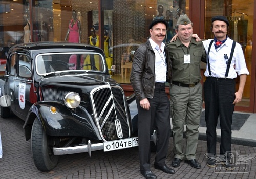 Rally Chopard Moscow 2012 Citroen Traction Avant 11C