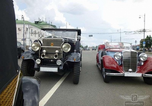 Rally Chopard Moscow 2013 Classic Mercedes-Benz