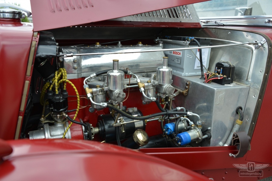 ретро автомобиль Aston Martin 15/98 Short Chassis Roadster, Mille Miglia! 1939 год выпуска 