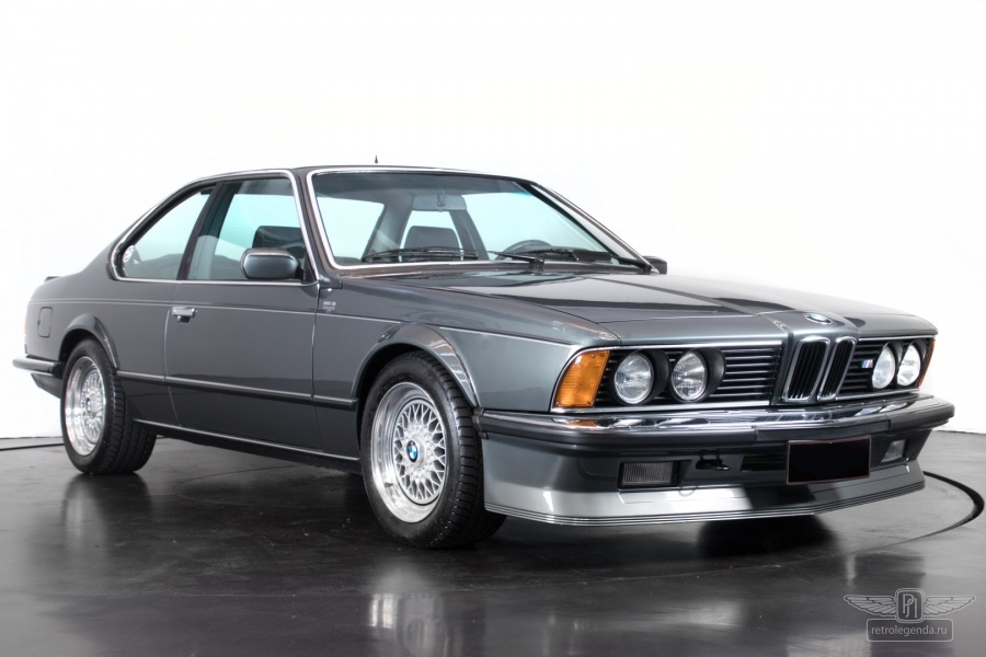 ретро автомобиль BMW 635CSi M 1985 год выпуска 