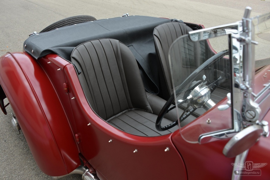 ретро автомобиль Aston Martin 15/98 Short Chassis Roadster, Mille Miglia! 1939 год выпуска 
