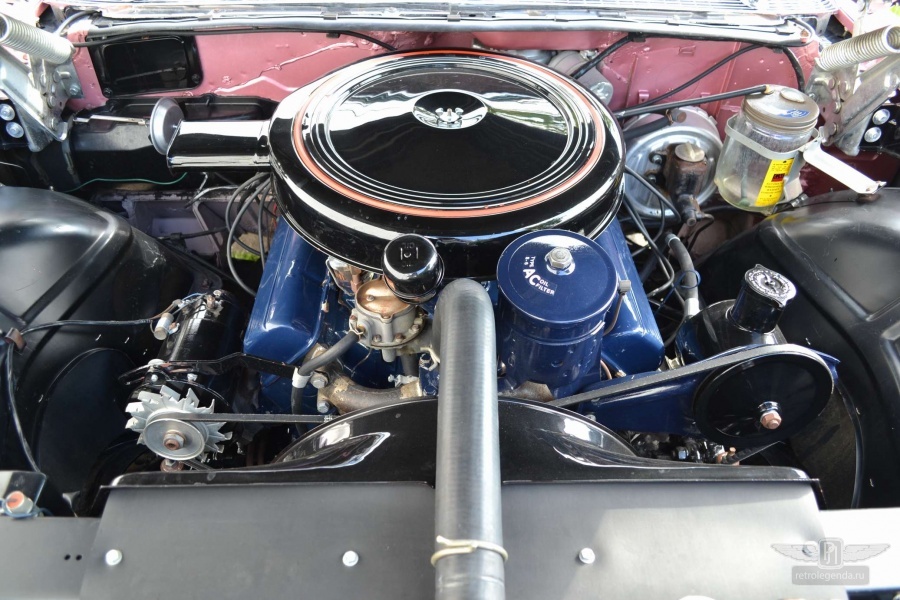 ретро автомобиль Cadillac DeVille Coupe 1959 год выпуска 