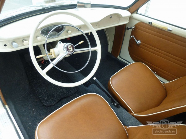 ретро автомобиль Goggomobil Coupe TS250 1960 год выпуска 