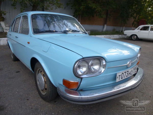 ретро автомобиль Volkswagen Typ 411 1969 год выпуска 