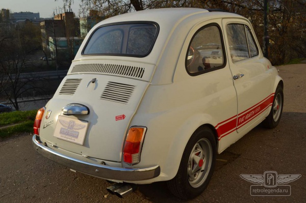 ретро автомобиль FIAT ABARTH 695 1965 год выпуска 