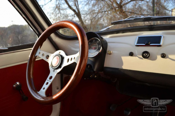 ретро автомобиль FIAT ABARTH 695 1965 год выпуска 