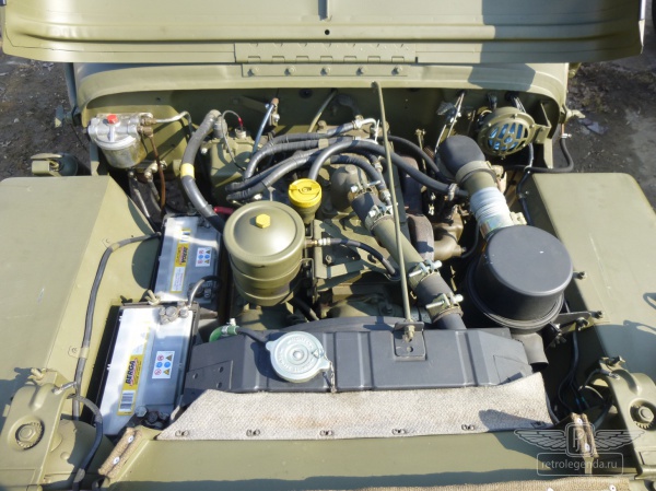ретро автомобиль Willys MB 1944 год выпуска 