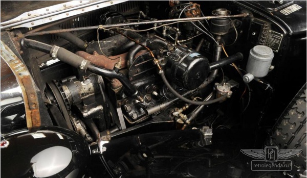 ретро автомобиль HORCH 930V 1938 год выпуска 