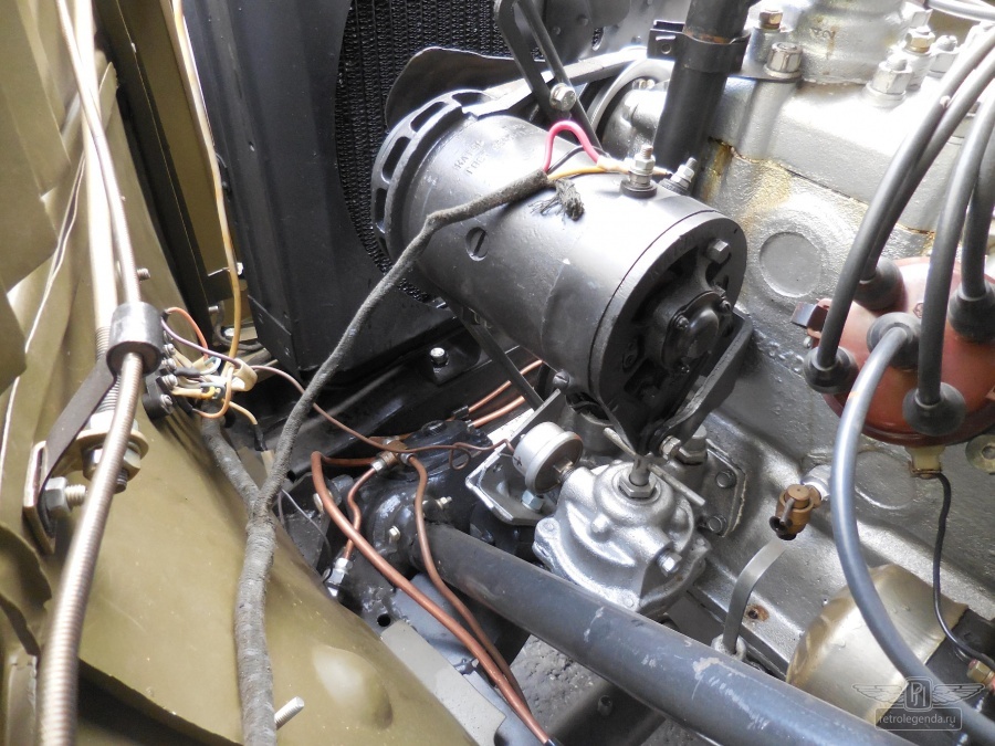 ретро автомобиль ГАЗ 69 1956 год выпуска 