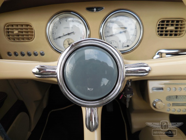ретро автомобиль Nissan Figaro 1991 год выпуска 