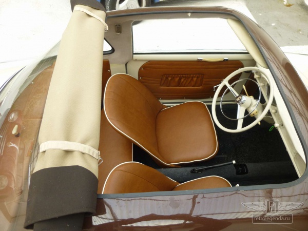 ретро автомобиль Goggomobil Coupe TS250 1960 год выпуска 