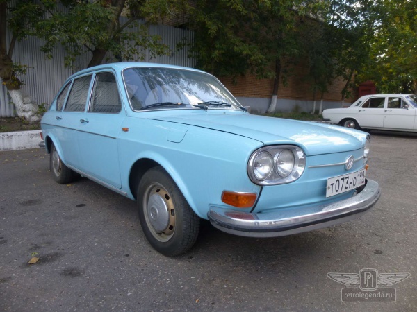 ретро автомобиль Volkswagen Typ 411 1969 год выпуска 