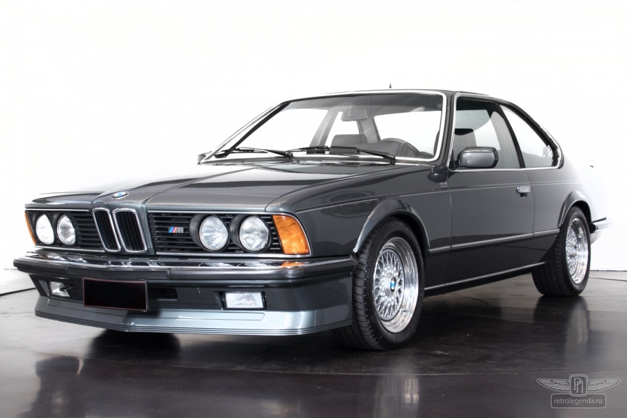 ретро автомобиль BMW 635CSi M 1985 год выпуска 
