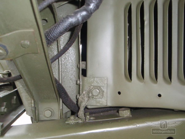 ретро автомобиль Dodge WC57 Command car 1944 год выпуска 