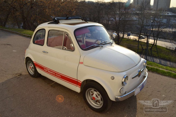 ретро автомобиль FIAT ABARTH 695 1965 год выпуска 