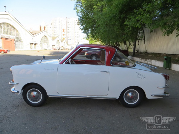 ретро автомобиль Goggomobil TS250 Coupe 1965 год выпуска 