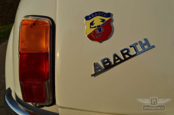 ретро автомобиль FIAT ABARTH 695 1965 год выпуска 