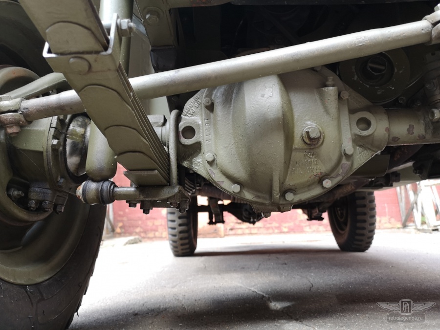 ретро автомобиль Willys MB 1944 год выпуска 