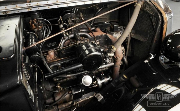 ретро автомобиль HORCH 930V 1938 год выпуска 