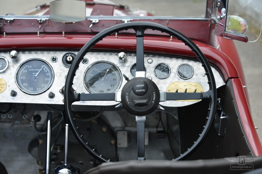 ретро автомобиль Aston Martin 15/98 Short Chassis Roadster, Mille Miglia! 1939 год выпуска 