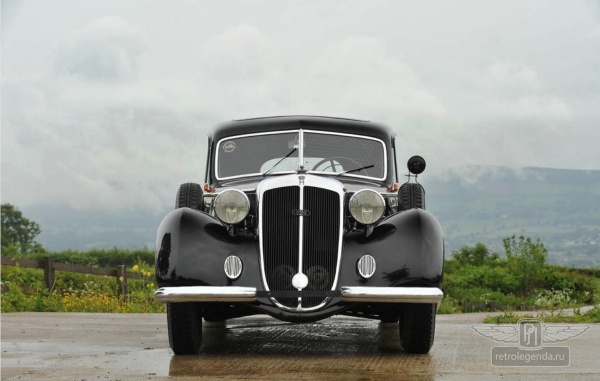 ретро автомобиль HORCH 930V 1938 год выпуска 