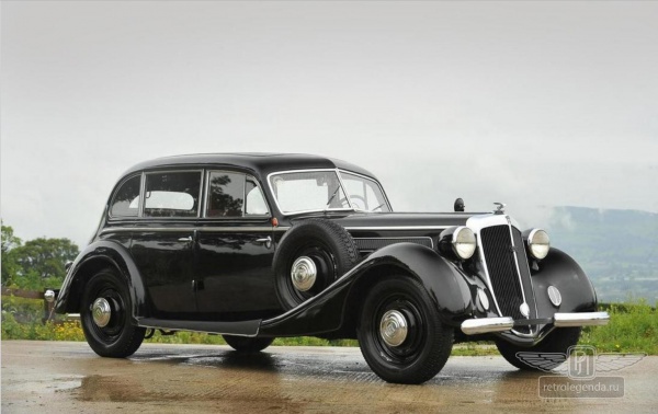 ретро автомобиль HORCH 930V 1938 год выпуска 