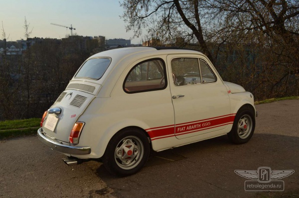 ретро автомобиль FIAT ABARTH 695 1965 год выпуска 