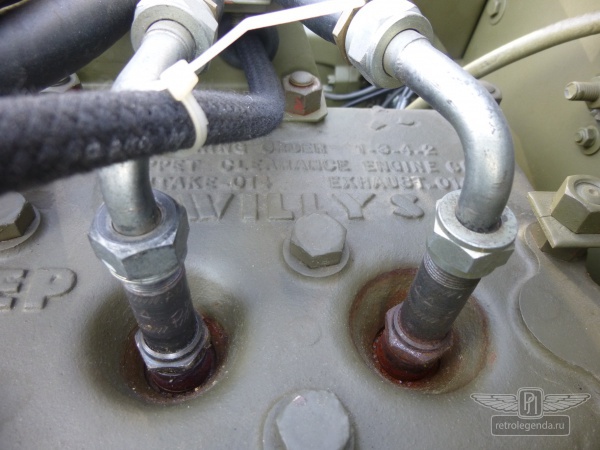 ретро автомобиль Willys MB 1944 год выпуска 