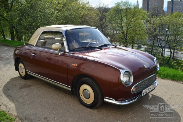 ретро автомобиль Nissan Figaro 1991 год выпуска 