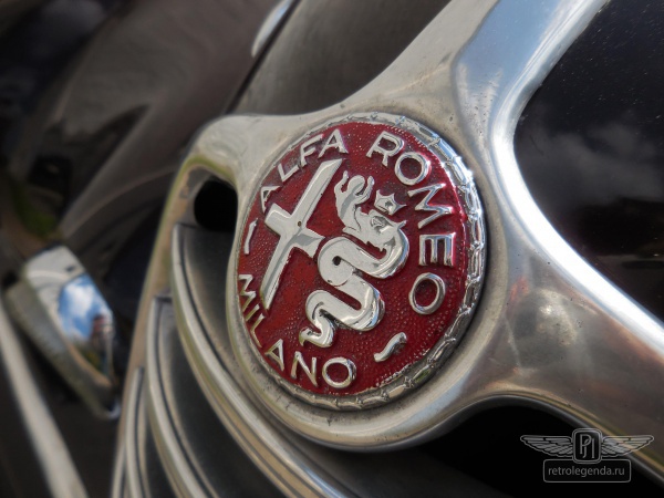 ретро автомобиль Alfa Romeo 6C 2500 Sport Superleggera, Mille Miglia! 1947 год выпуска 