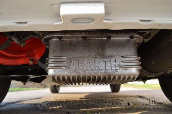 ретро автомобиль FIAT ABARTH 695 1965 год выпуска 