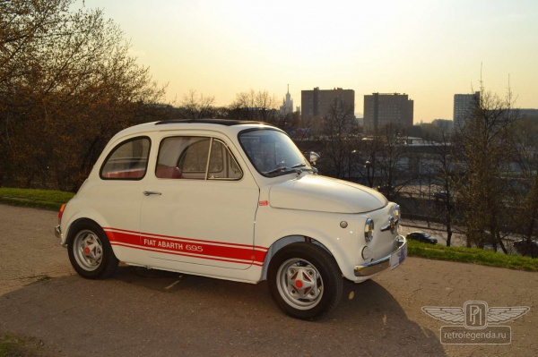 ретро автомобиль FIAT ABARTH 695 1965 год выпуска 