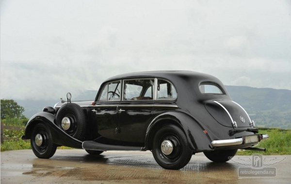 ретро автомобиль HORCH 930V 1938 год выпуска 