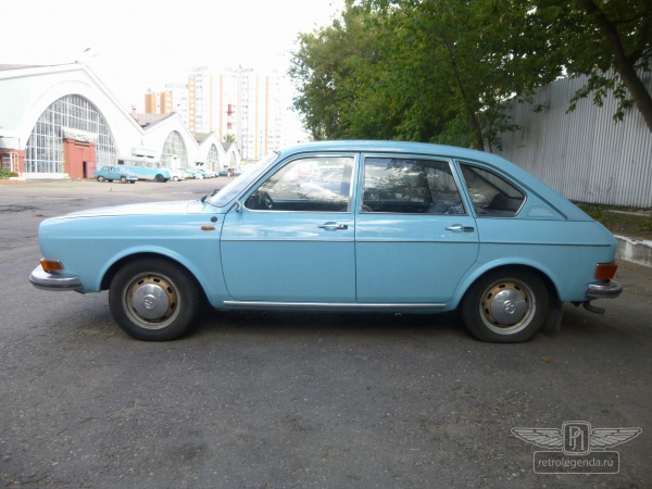 ретро автомобиль Volkswagen Typ 411 1969 год выпуска 