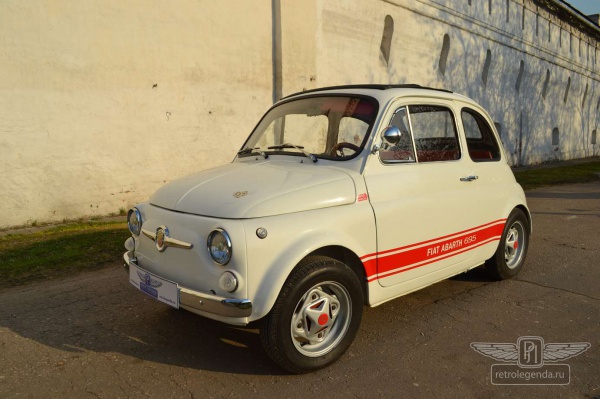 ретро автомобиль FIAT ABARTH 695 1965 год выпуска 