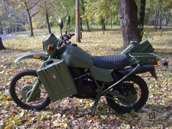 ретро автомобиль Harley-Davidson MT350 1995 год выпуска 