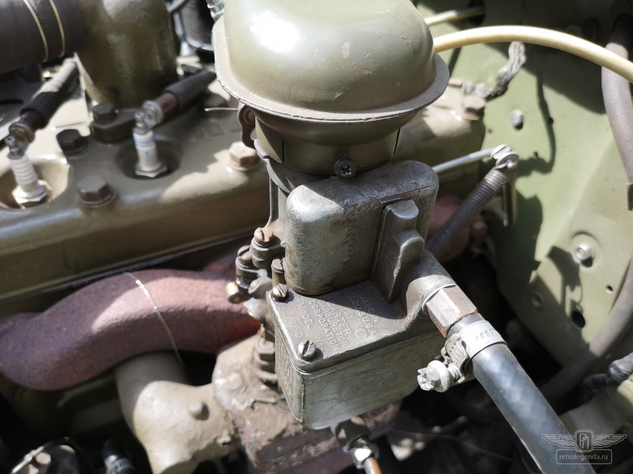ретро автомобиль Willys MB 1944 год выпуска 