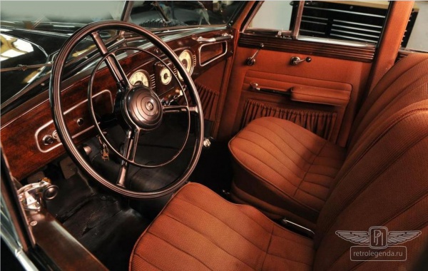 ретро автомобиль HORCH 930V 1938 год выпуска 