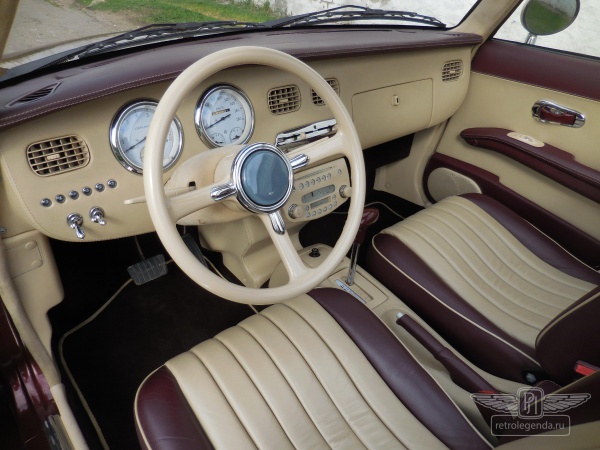 ретро автомобиль Nissan Figaro 1991 год выпуска 