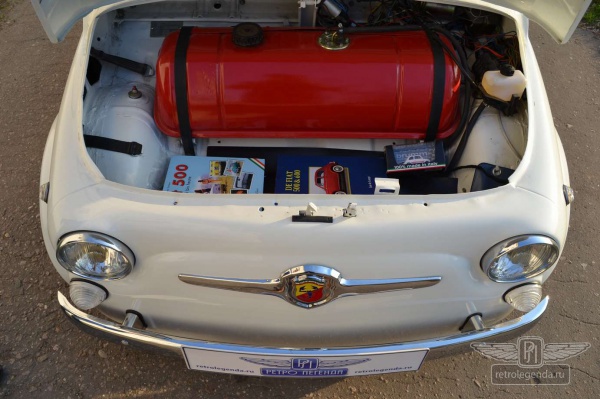 ретро автомобиль FIAT ABARTH 695 1965 год выпуска 