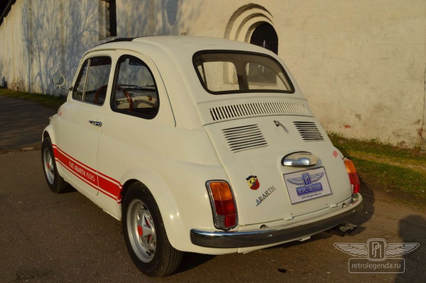 ретро автомобиль FIAT ABARTH 695 1965 год выпуска 