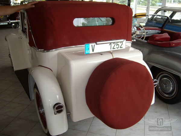 ретро автомобиль Tatra 57 1934 год выпуска 