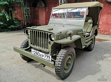 ретро автомобиль Willys MB