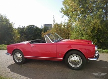 ретро автомобиль Alfa Romeo Giulia Spider Pininfarina 