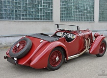 ретро автомобиль Aston Martin 15/98 Short Chassis Roadster, Mille Miglia!