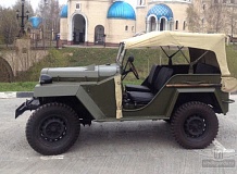 ретро автомобиль ГАЗ 67