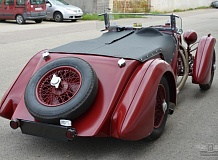 ретро автомобиль Aston Martin 15/98 Short Chassis Roadster, Mille Miglia!