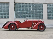 ретро автомобиль Aston Martin 15/98 Short Chassis Roadster, Mille Miglia!
