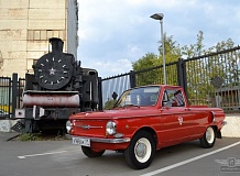 ретро автомобиль ЗАЗ-968А Пикап